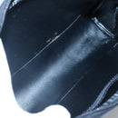 Burberrys Nova Check Clutch Bag Canvas Navy Auth BA1144-10