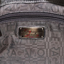 Salvatore Ferragamo Shoulder Bag Leather Silver Auth BA11441-14