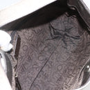 Salvatore Ferragamo Shoulder Bag Leather Silver Auth BA11441-15