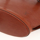 LOUIS VUITTON Epi Saint Jacques Hand Bag Brown M52263 LV Auth BA11442-14