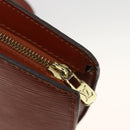 LOUIS VUITTON Epi Saint Jacques Hand Bag Brown M52263 LV Auth BA11442-10