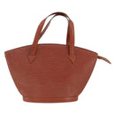 LOUIS VUITTON Epi Saint Jacques Hand Bag Brown M52263 LV Auth BA11442-13