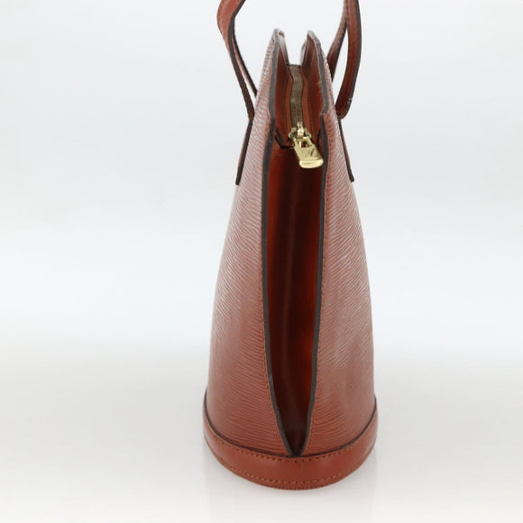 LOUIS VUITTON Epi Saint Jacques Hand Bag Brown M52263 LV Auth BA11442