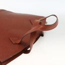 LOUIS VUITTON Epi Saint Jacques Hand Bag Brown M52263 LV Auth BA11442-7