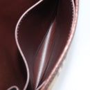 Burberrys Nova Check Pouch Canvas Beige Gold Auth BA11444-11