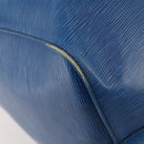 LOUIS VUITTON Epi Keepall 55 Boston Bag Toledo Blue M42955 LV Auth BA11448-11