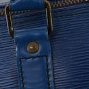 LOUIS VUITTON Epi Keepall 55 Boston Bag Toledo Blue M42955 LV Auth BA11448-14