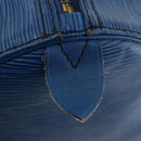 LOUIS VUITTON Epi Keepall 55 Boston Bag Toledo Blue M42955 LV Auth BA11448-15