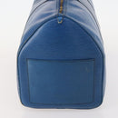 LOUIS VUITTON Epi Keepall 55 Boston Bag Toledo Blue M42955 LV Auth BA11448-4