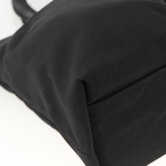 GUCCI Hand Bag Canvas Black Silver 002 1080 Auth BA11451