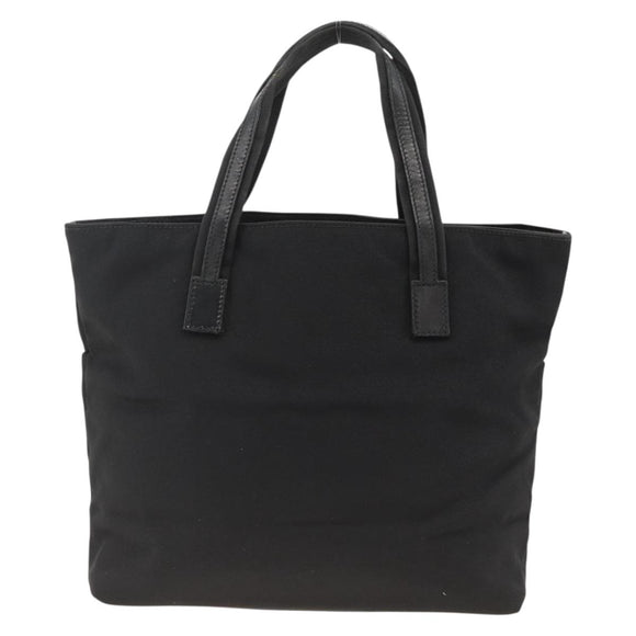 GUCCI Hand Bag Canvas Black Silver 002 1080 Auth BA11451