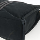 HERMES Fourre ToutMM Hand Bag Canvas Black Auth BA11454-12