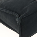 HERMES Fourre ToutMM Hand Bag Canvas Black Auth BA11454-13