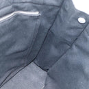 HERMES Fourre ToutMM Hand Bag Canvas Black Auth BA11454-15