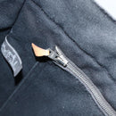 HERMES Fourre ToutMM Hand Bag Canvas Black Auth BA11454-17