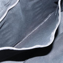 HERMES Fourre ToutMM Hand Bag Canvas Black Auth BA11454-18