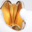 LOUIS VUITTON Miroir Porte Monnaie Coeur Purse Gold Dore M93567 LV Auth BA11456-17