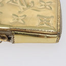 LOUIS VUITTON Miroir Porte Monnaie Coeur Purse Gold Dore M93567 LV Auth BA11456-14