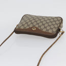 GUCCI GG Supreme Shoulder Bag PVC Beige Gold 97 02 068 Auth BA11460-6