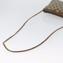 GUCCI GG Supreme Shoulder Bag PVC Beige Gold 97 02 068 Auth BA11460-7