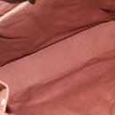 HERMES Fourre ToutMM Hand Bag Canvas Brown Auth BA11462-10