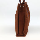 HERMES Fourre ToutMM Hand Bag Canvas Brown Auth BA11462-4