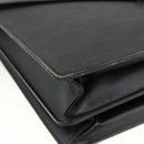LOUIS VUITTON Epi ServietteConseiller Business Bag Black M54422 LV Auth BA11466-14