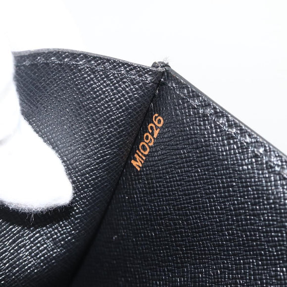 LOUIS VUITTON Epi ServietteConseiller Business Bag Black M54422 LV Auth BA11466