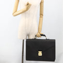 LOUIS VUITTON Epi ServietteConseiller Business Bag Black M54422 LV Auth BA11466-22