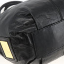 VALENTINO Tragetasche Schleife Leder Schwarz Gold Original BA11469-14