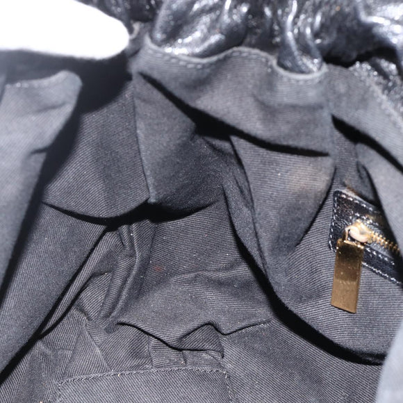 VALENTINO Tragetasche Schleife Leder Schwarz Gold Original BA11469