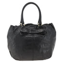 VALENTINO Tragetasche Schleife Leder Schwarz Gold Original BA11469-13