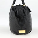 VALENTINO Tragetasche Schleife Leder Schwarz Gold Original BA11469-3