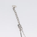 Christian Dior Halskette Metall Silber Auth BA11470-10