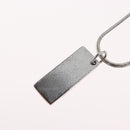 Christian Dior Halskette Metall Silber Auth BA11470-13