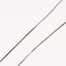 Christian Dior Halskette Metall Silber Auth BA11470-16