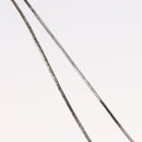 Christian Dior Halskette Metall Silber Auth BA11470-5