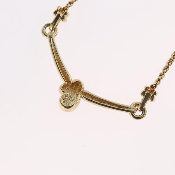 Christian Dior Ketting metaal Goudkleurig Auth BA11471A