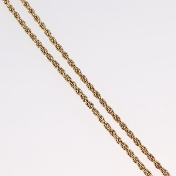 Christian Dior Ketting metaal Goudkleurig Auth BA11471A