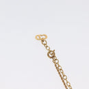 Christian Dior Necklace metal Gold Tone Auth BA11472-9