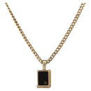 Christian Dior Necklace metal Gold Tone Auth BA11475-1