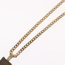 Christian Dior Necklace metal Gold Tone Auth BA11475-11