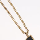 Christian Dior Necklace metal Gold Tone Auth BA11475-4