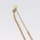 Christian Dior Necklace metal Gold Tone Auth BA11475-8