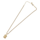 Christian Dior Necklace metal Gold Tone Auth BA11475-9