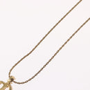 Christian Dior Halskette Metall goldfarben Auth BA11476-11