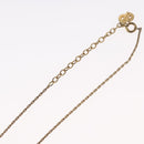 Christian Dior Halskette Metall goldfarben Auth BA11476-14