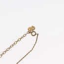 Christian Dior Halskette Metall goldfarben Auth BA11476-15