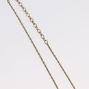 Christian Dior Halskette Metall goldfarben Auth BA11476-7