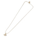 Christian Dior Halskette Metall goldfarben Auth BA11476-9